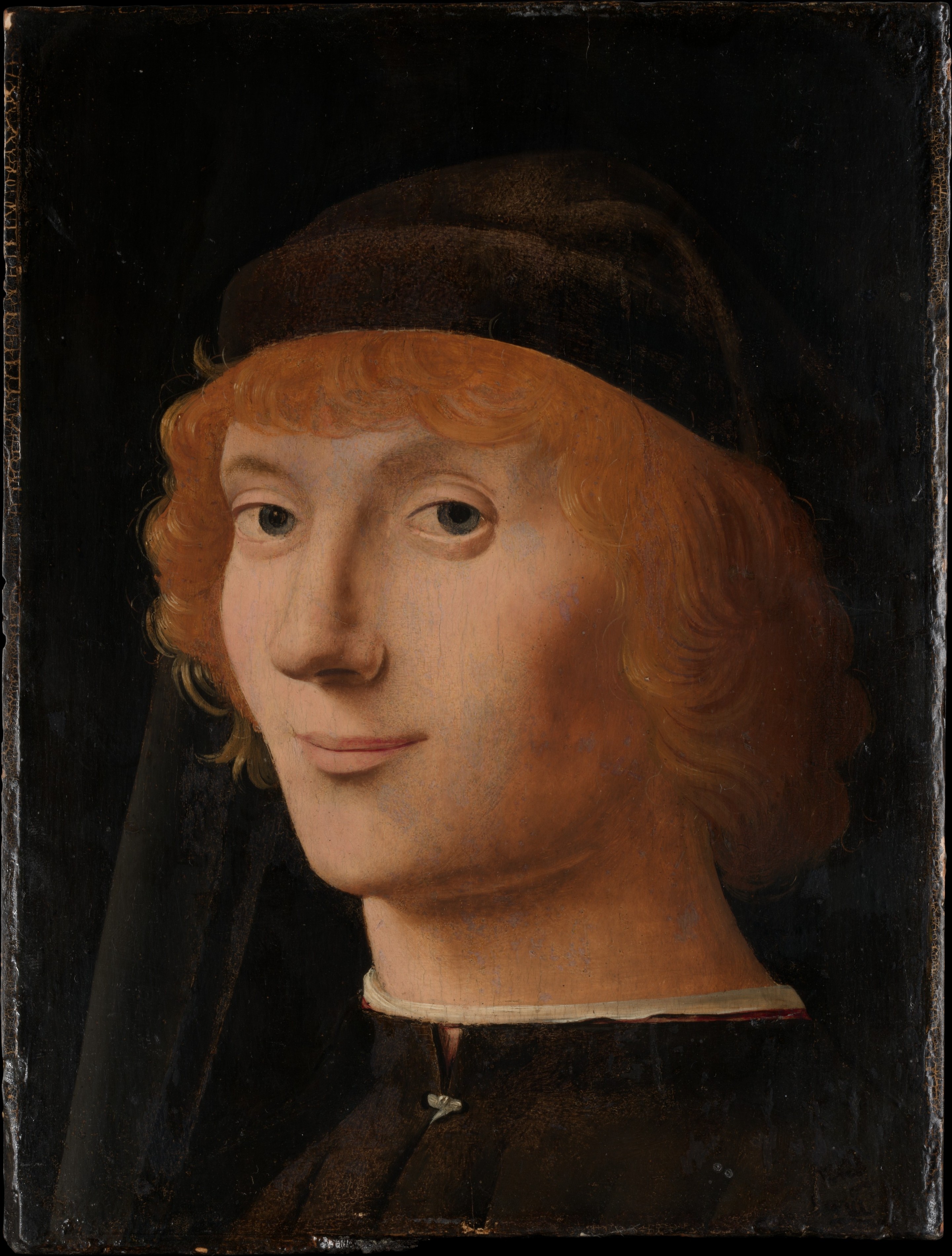 Antonello da Messina (Antonello di Giovanni d'Antonio), Portrait of a Young Man