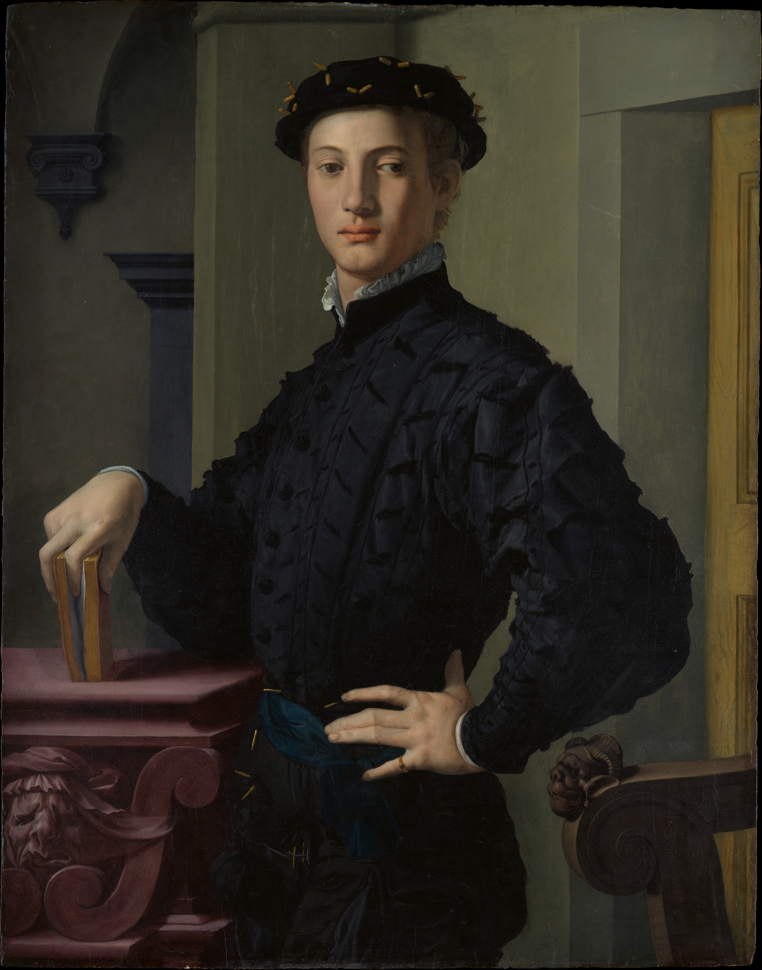 Bronzino (Agnolo di Cosimo di Mariano), Portrait of a Young Man